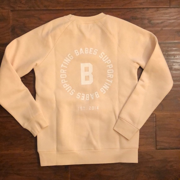 2x LEFT 🌟BABES SUPPORTING BABES sweatshirt